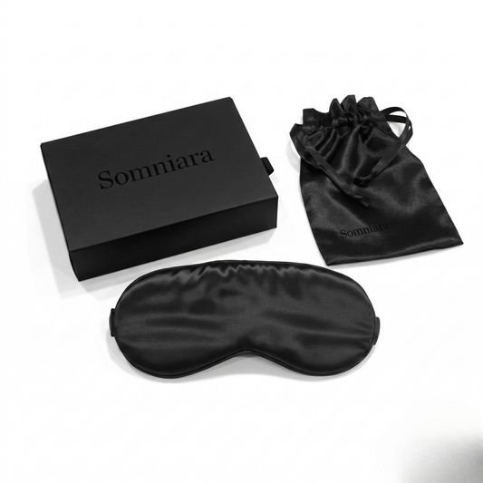 Masque de Sommeil en Soie de Mûrier Somniara