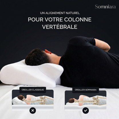Oreiller Cervical Somniara — NuitAlign™