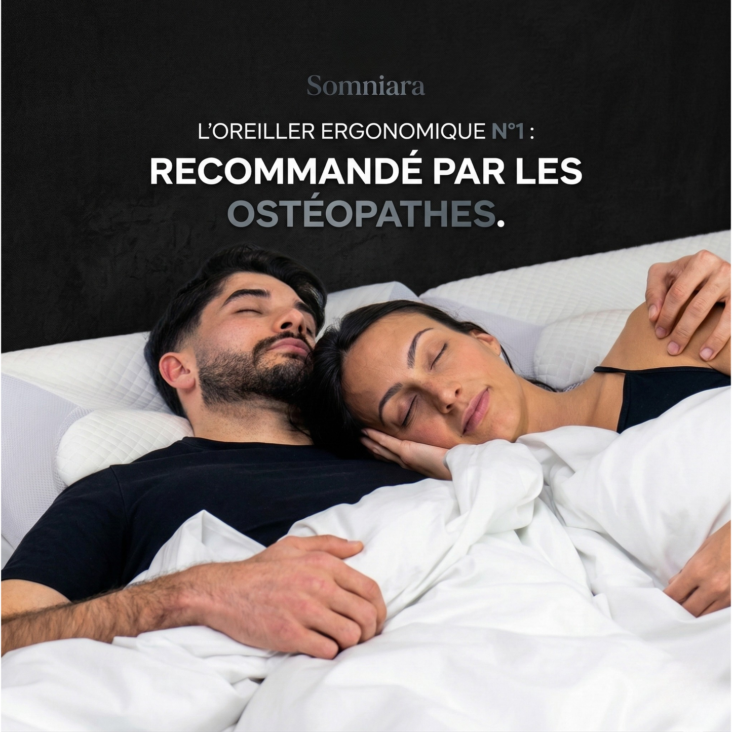 Oreiller Cervical Somniara — NuitAlign™